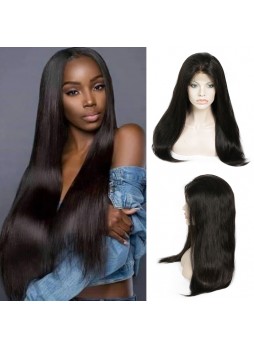 BeautyTrendHair Lace Front Wigs Human Hair with Baby Hair 150% Density Brazilian Straight Human Hair Wigs for Black Women Natural Color